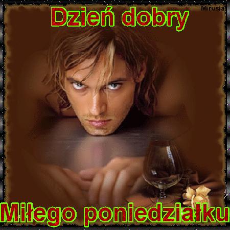 Mężczyzna i kobieta miłego poniedziałku